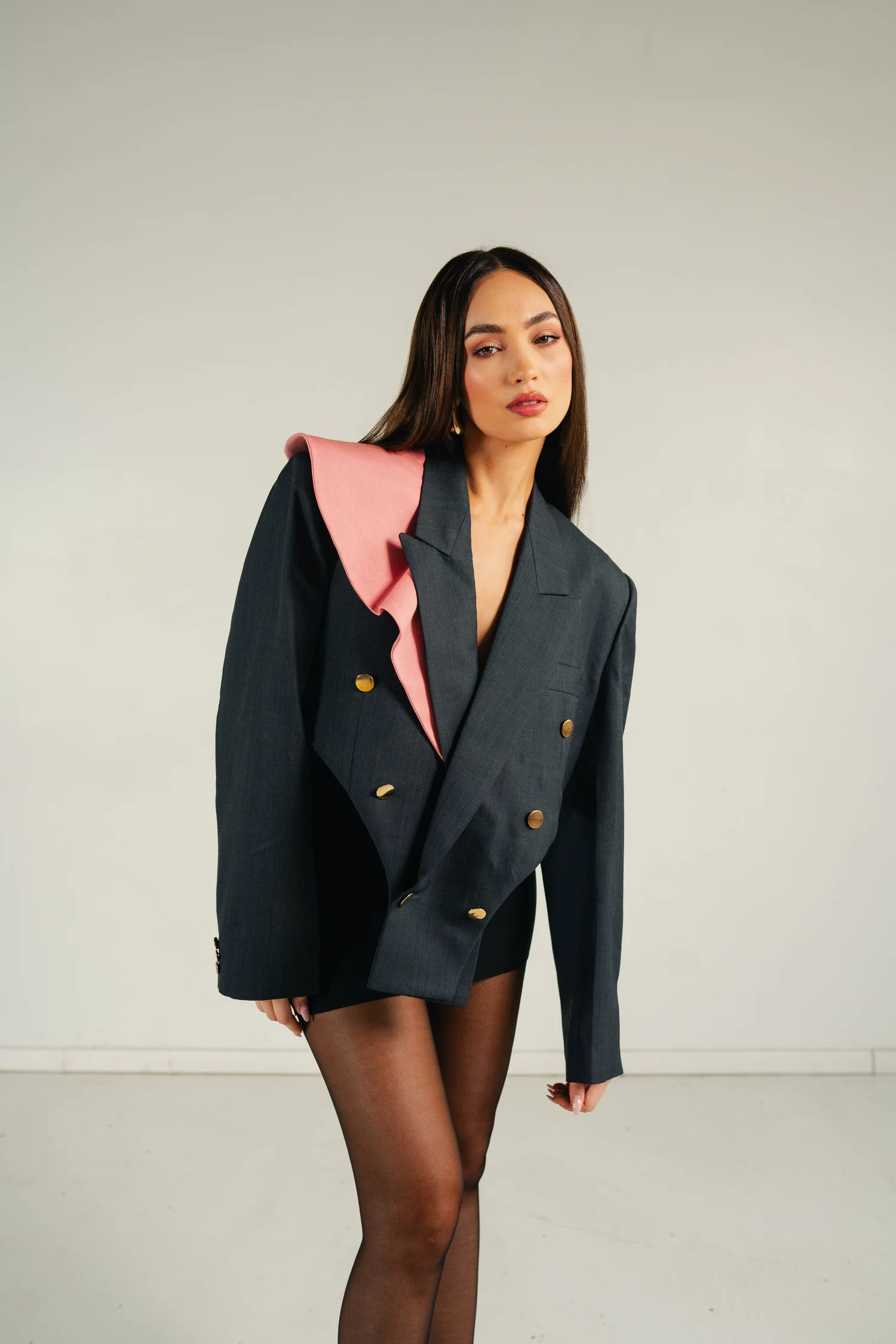 The Denim V-Cut — R'BONNEY NOLA